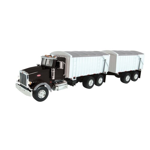 ERTL Big Farm Peterbilt Grain Truck with Pup Trailer 1:16 Scale - 46733