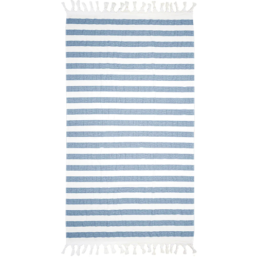Bambury Newton Beach Towel  | Cobalt 90 x 170cm | Made in Turkey