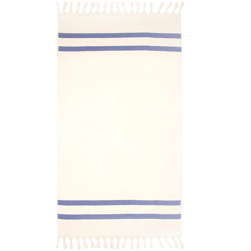 Bambury Sophia Beach Towel  | Azure 90 x 170cm | Made in Turkey