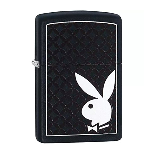 Zippo Windproof Lighter Playboy Black Matte