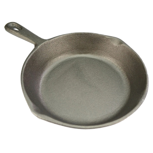 Trenton Cast Iron Skillet Frying Pan W/ Handle 26cm - Grill Pan Griddle