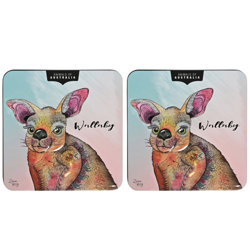 Banksia Red Wallaby Tin Lemon Mrytle Finger Biscuits 150g - 2 Pack