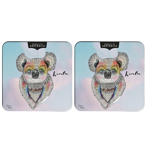 Banksia Red Koala Tin Lemon Mrytle Finger Biscuits 150g - 2 Pack