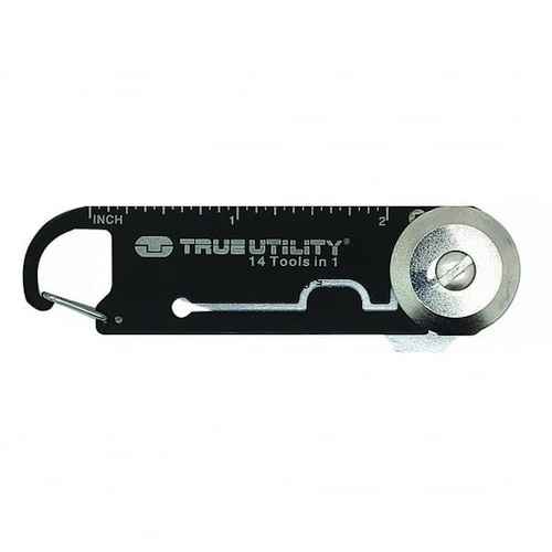 New TRUE UTILITY 32206 DAWG Pocket Keyring 14 tools in 1 MultiTool