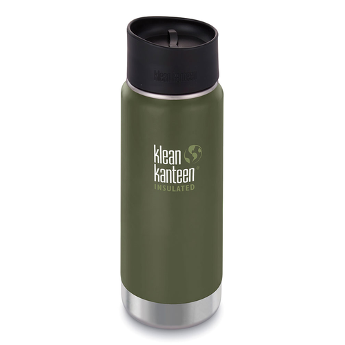 NEW KLEAN KANTEEN INSULATED WIDE 16OZ 473ML FRESH PINE TEA COFFEE WATER SOUP