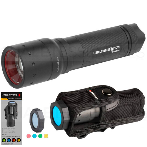 New LED LENSER T7M Torch Flashlight 400 Lumens & Intelligent Filter