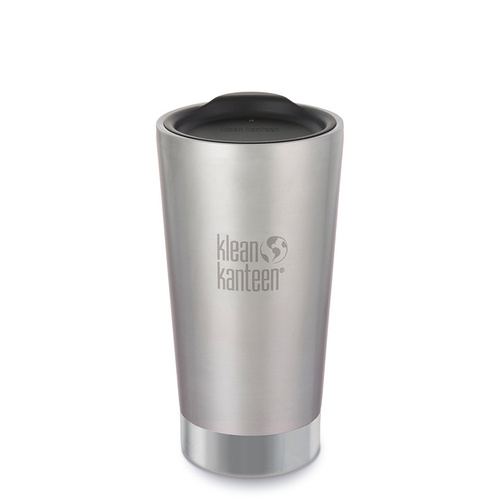 KLEAN KANTEEN 16OZ 473ML VACUUM INSULATED TUMBLER BRUSHED STAINLESS BPA FREE