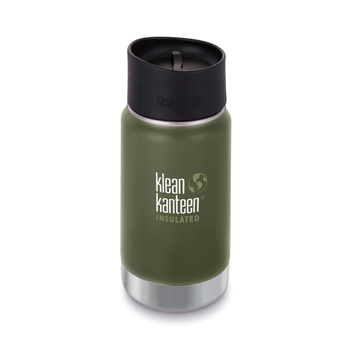 NEW KLEAN KANTEEN INSULATED WIDE 12OZ 355ML FRESH PINE GREEN TEA COFFEE WATER SOUP