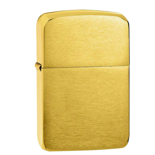 Zippo 1941 Replica Brushed Brass Lighter