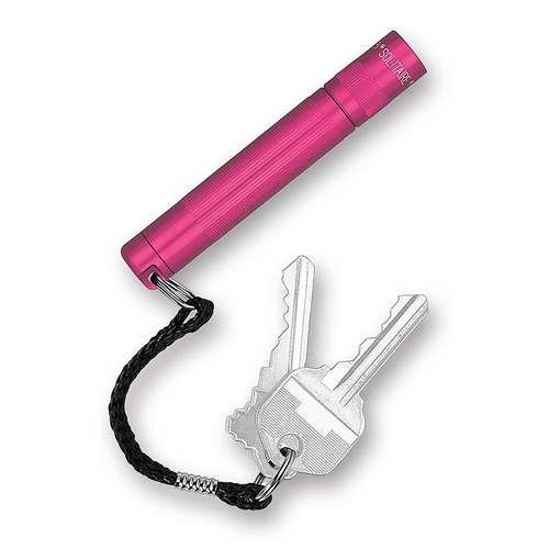 NEW MAGLITE HOT PINK SOLITAIRE FLASHLIGHT MADE IN USA