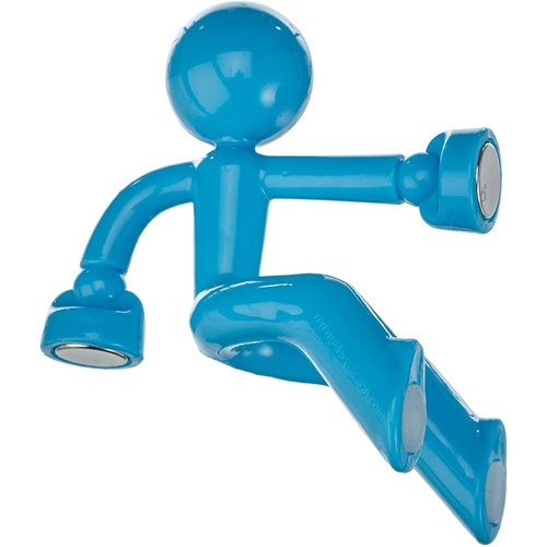NEW Key Pete Strong Magnetic Key Holder Hook Rack Magnet - Blue