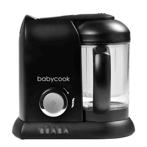 BEABA BABYCOOK SOLO FOOD PROCESSOR STEAM COOK BLEND DEFROST BLACK