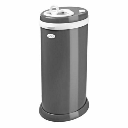 Ubbi Nappy Bin Diaper Pail | Slate Dark Grey