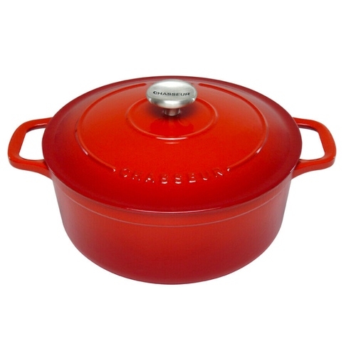 Chasseur Round French Oven 24cm / 4 Litre | Inferno Red