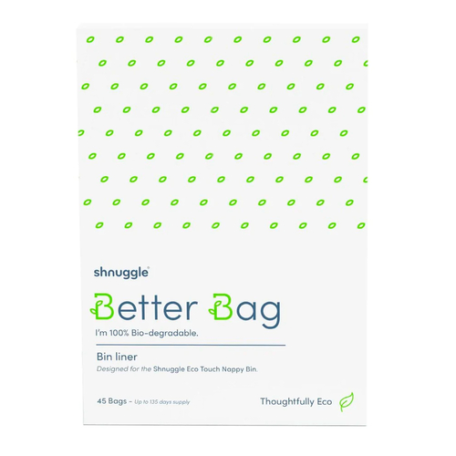 Shnuggle Better Bag Nappy Bin Liners | Pack of 45 Liners