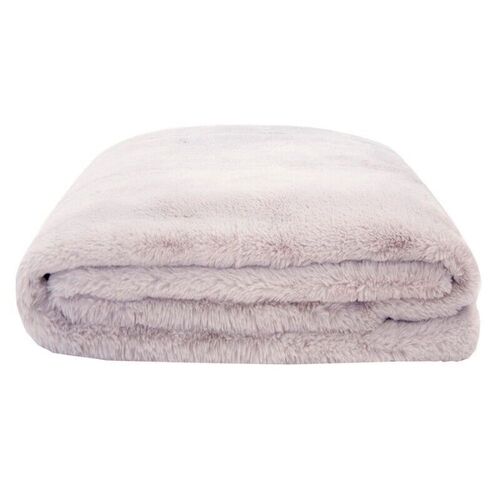 Bambury Frida Faux Fur Throw 150 x 200cm | Thistle