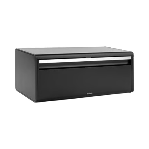 Brabantia Fall Front Bread Bin - Matte Black