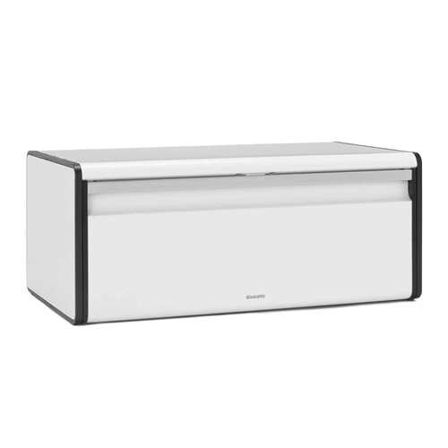 Brabantia Fall Front Bread Bin - White