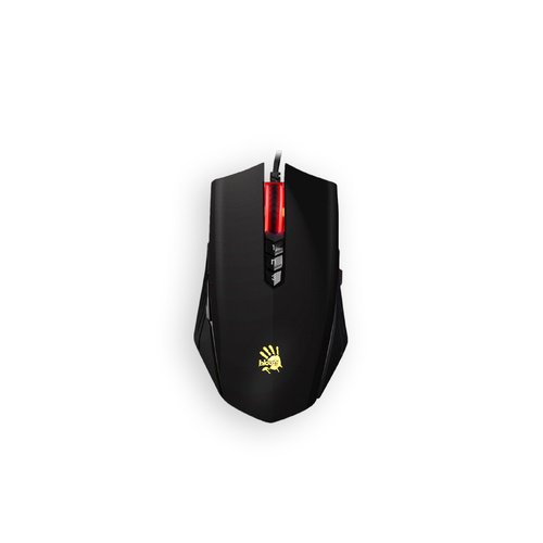 Bloody A70 Light Strike Matte Black Wired 6200 CPI Optical Gaming Mouse