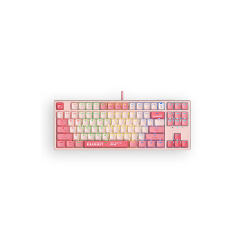 Bloody S87 Energy Pink TKL BLMS Mechanical Keyboard