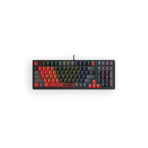 Bloody S98 BLMS Sports Red 80% Hot-Swappable Quiet Typing Gaming Keyboard