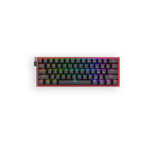 Redragon K617-RGB Fizz Black 60% Wired Mechanical Gaming Keyboard