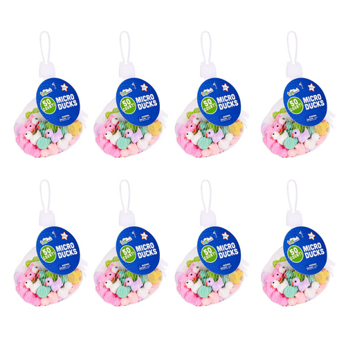 Impulse Micro Resin Ducks In Mesh Bag 8 x 50 Pieces Age 5y+