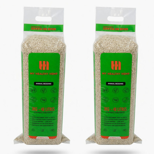 My Healthy Hemp Animal Bedding 2 x 3kg
