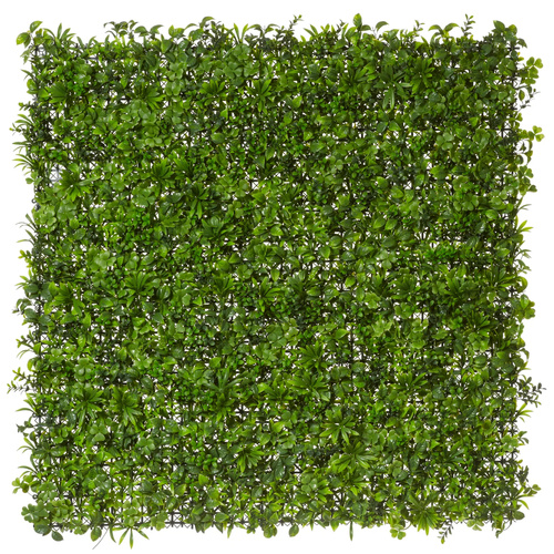 Rogue Faux Lush Leaf Tile UV Green 100x100cm