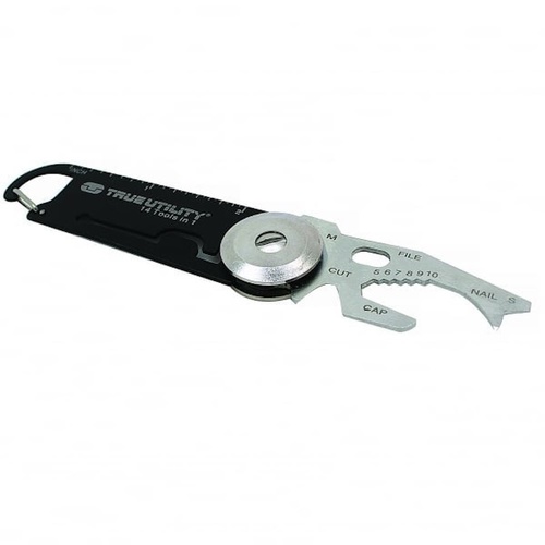 New TRUE UTILITY DAWG 14 in 1 Pocket Keyring Multi-Tool 32206