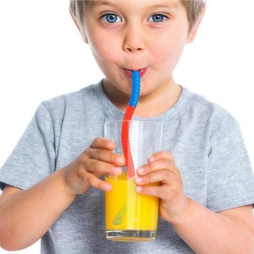  NEW SLINKY DRINKS WORM STRAWS | BY FRED
