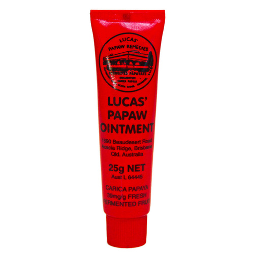 25G LUCAS PAPAW OINTMENT PAW PAW CREAM CRACKED LIPS NAPPY RASH