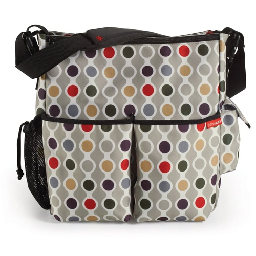 NEW SKIP HOP DUO ESSENTIAL DIAPER NAPPY BABY BAG WAVE DOT