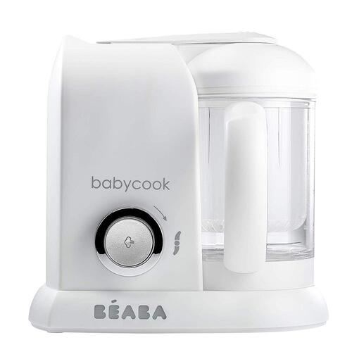 Beaba Babycook Solo Baby Food Processor Steam Cook Blend | White
