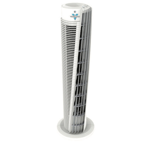 VORNADO VORTEX 143 LINEN Compact Tower Air Circulator Floor Fan W/ Remote