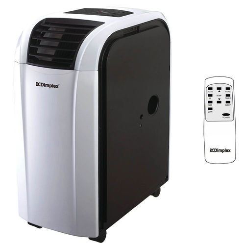 DIMPLEX REVERSE CYCLE PORTABLE 4.4KW AIR CONDITIONER W/DEHUMIDIFIER DC15RCBW 