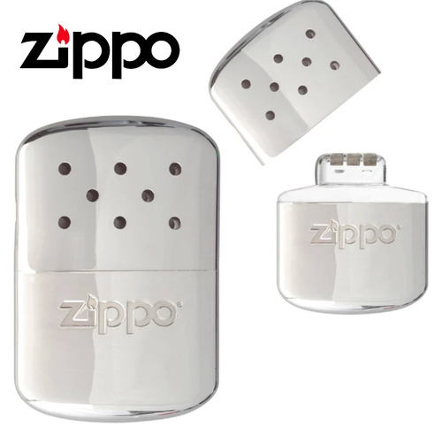 ZIPPO DELUXE 12 HOUR REFILLABLE HAND WARMER | POLISHED CHROME