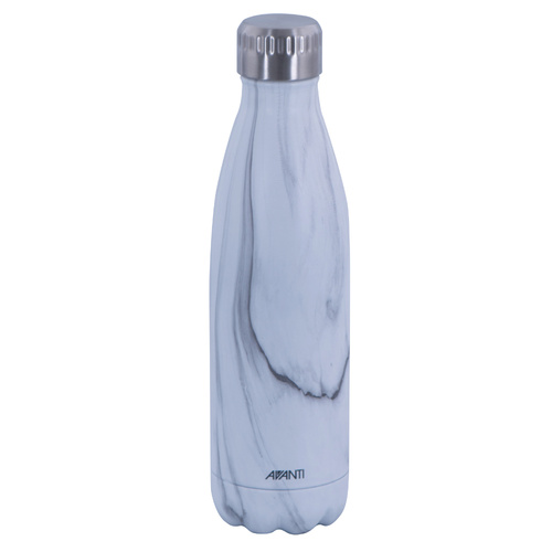 New Avanti Fluid Twin Wall Stainless Vacuum Drink Bottle 500ml - Marble