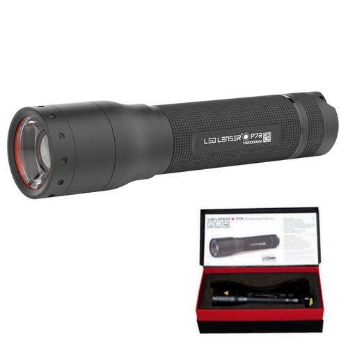 New LED Lenser P7R Rechargeable Focusable Torch Flashlight 1000 Lumen 