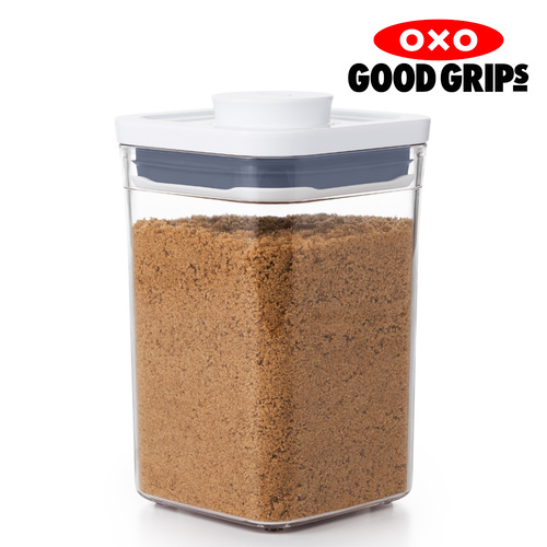 OXO Good Grips Pop 2.0 Small Square Short Container | 1000ml / 1L