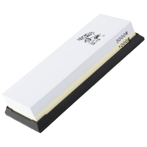 TAIDEA 1000/3000 GRIT COMBINATION CORUNDUM WHETSTONE KNIFE SHARPENING STONE / DOUBLE-SIDED