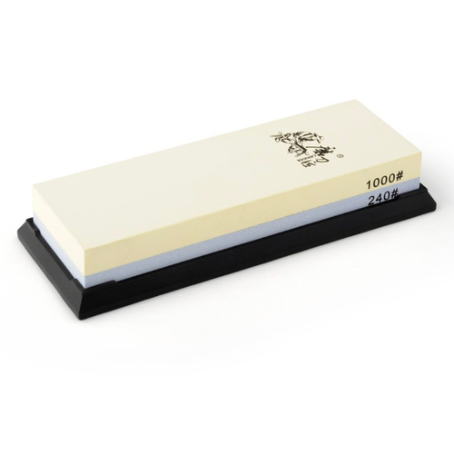 TAIDEA 240/1000 GRIT COMBINATION CORUNDUM WHETSTONE KNIFE SHARPENING STONE / DOUBLE-SIDED