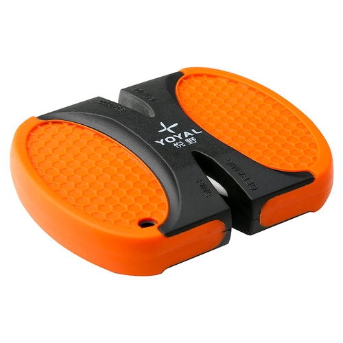 TAIDEA SMALL 2 STEP OUTDOOR CARBIDE & CERAMIC GRIT POCKET KNIFE SHARPENER T1301TC
