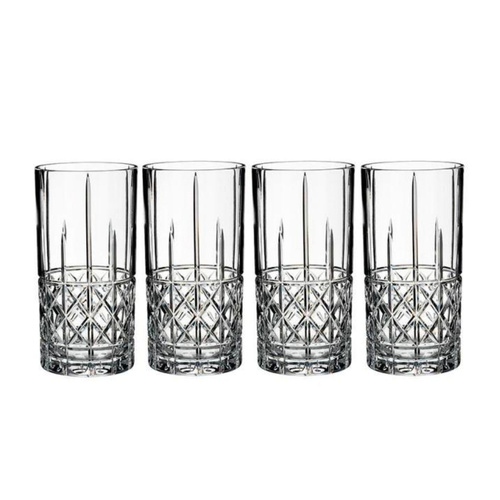 Marquis By Waterford Brady Crystalline Hi Ball Glasses 443ml | Set Of 4