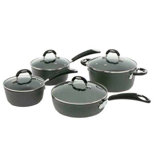 New Stanley Rogers Heritage Advanced 4pc Cookware Set 4 Piece | Suits Induction