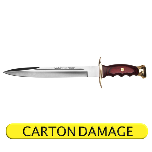 NEW MUELA PIG HUNTER 26 HUNTING KNIFE | CORAL WOOD HANDLE **