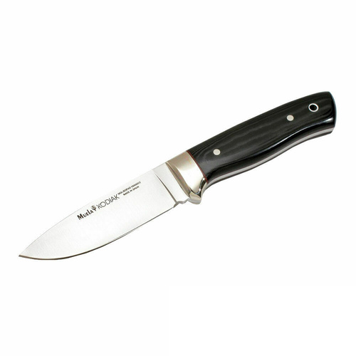 Muela Kodiak 10M Fishing Hunting Knife Black Micarta Handle YMKODIAK10M