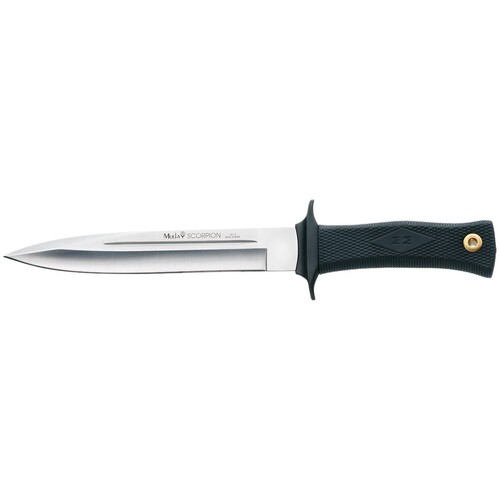 MUELA SCORPION 19W HUNTING KNIFE | BLACK RUBBER HANDLE