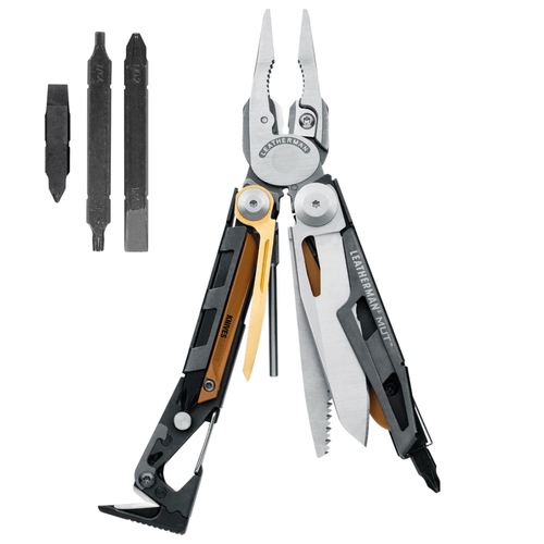 NEW LEATHERMAN MUT STAINLESS STEEL MULTI-TOOL & SHEATH & BIT KIT