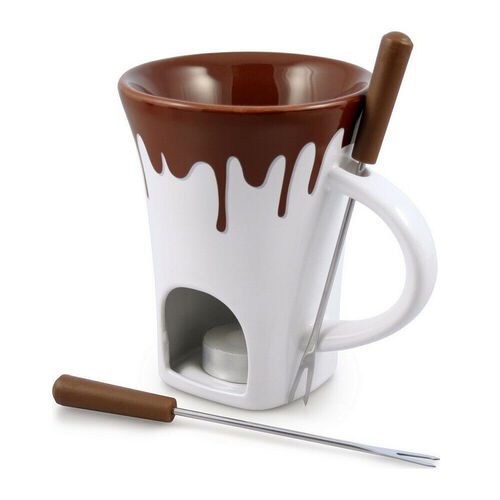 Swissmar Nostalgia 4 Piece Chocolate Fondue Mug Set | 4pc